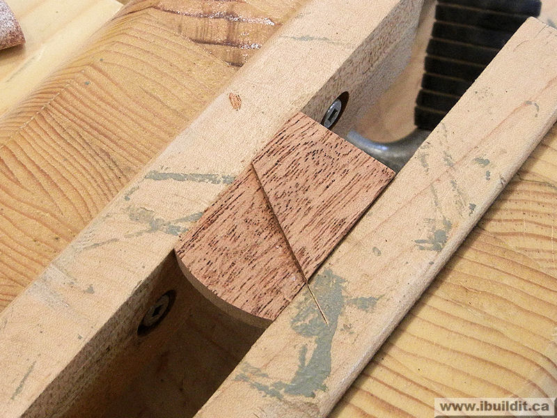 how to make a wooden utility knife for snap-off blades